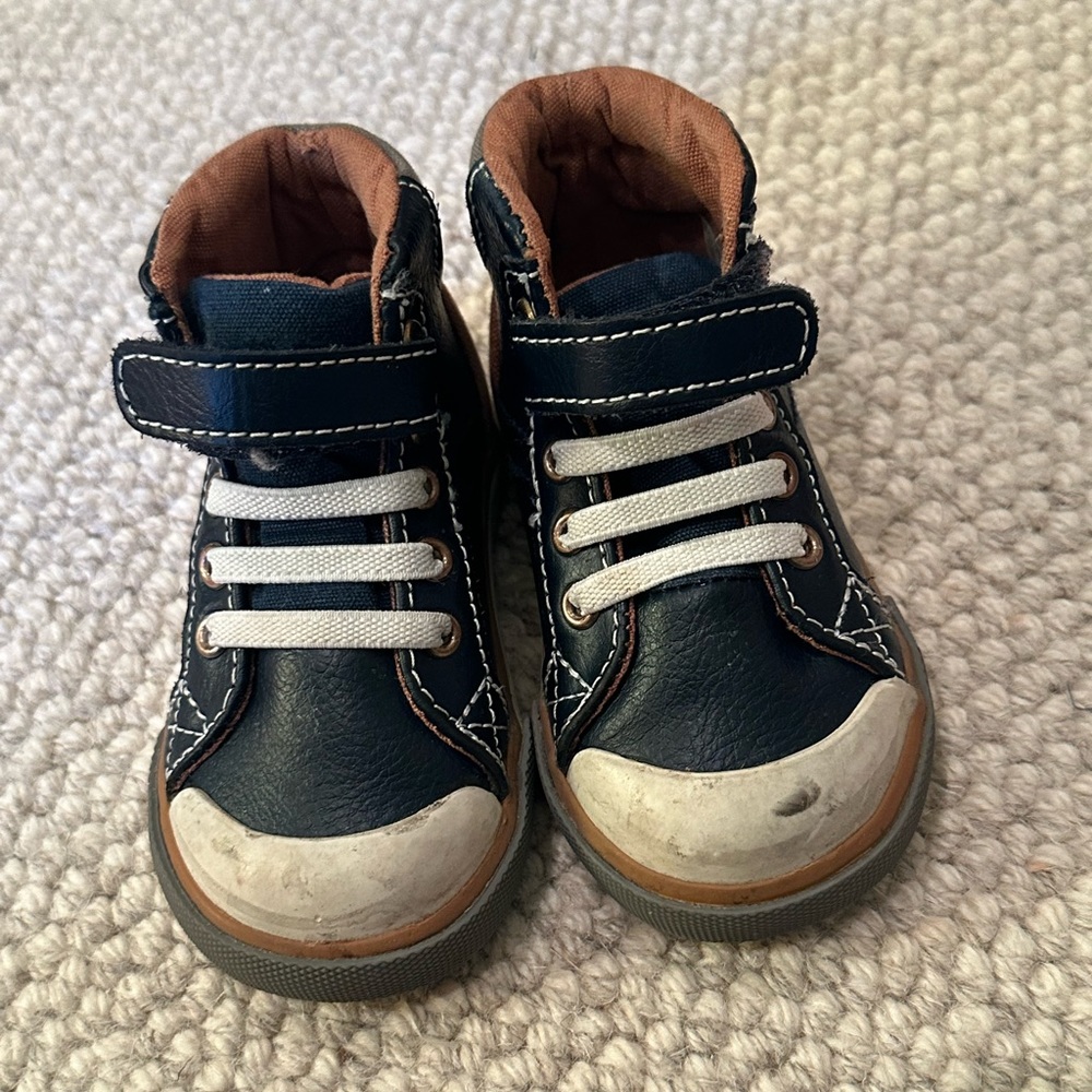 See Kai Run Leather High Tops